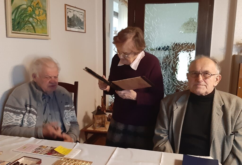 Erwin Schularick, Johanna Pontow und Fritz Kschammer