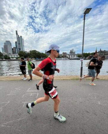 Tobias Geike beim Marathon