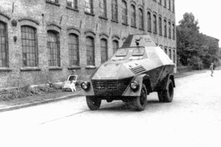 Altes Spremberg: Panzer fuhren durch die Gartenstraße