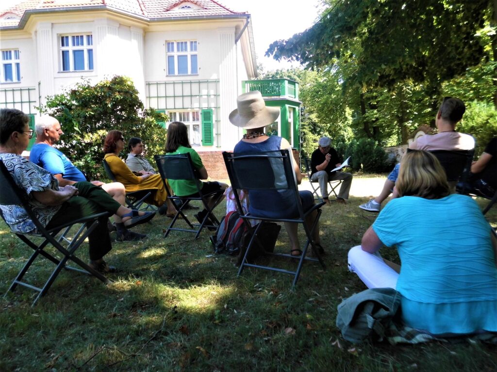 Sommerlesung in der Gartenstadt Marga