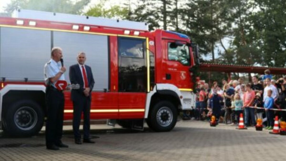 Neues Einsatzfahrzeug für Feuerwehr Senftenberg