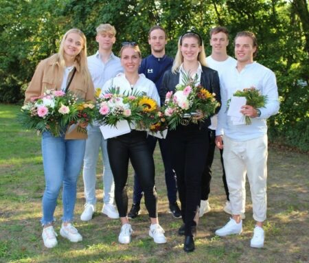 Gruppenfoto der EM-Teilnehmer des RSC-Cottbus