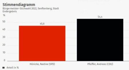 Diagramm Wahlergebnis