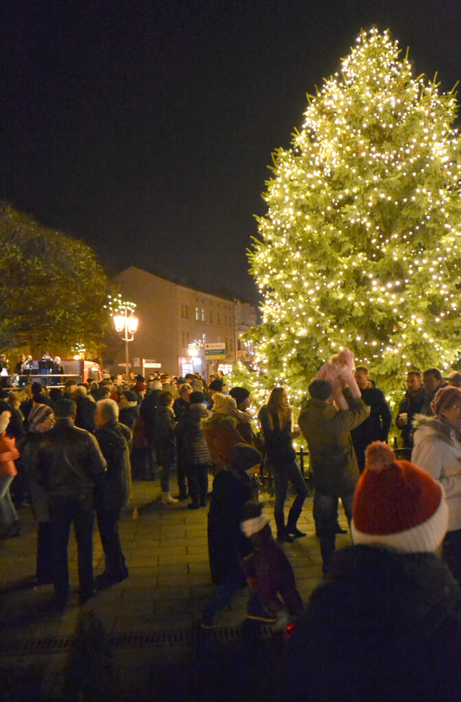 Weihnachtsbaum in Guben