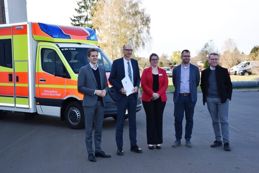 Bessere Vernetzung im Rettungsdienst im Landkreis Spree-Neiße