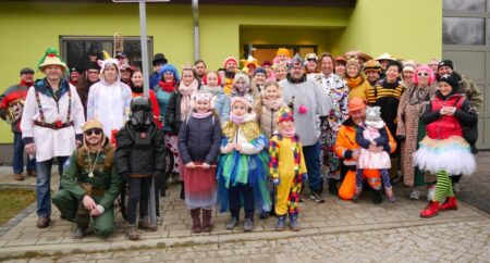 Gruppenbild vom Zampern in Hänchen