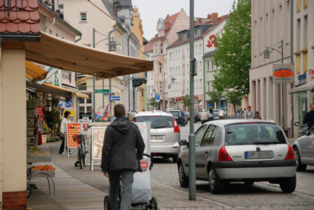 Lange Straße in Spremberg 