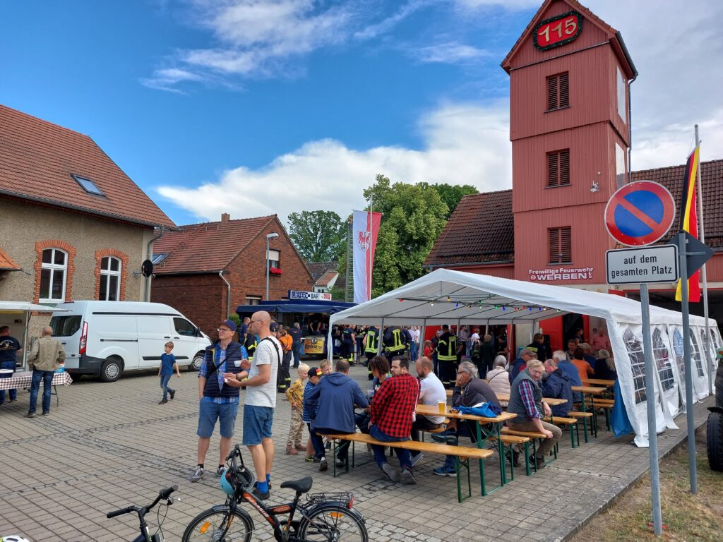 Am 17. Juni 2023 feierte die Feuerwehr Werben ihr 115-jähriges Jubiläum.