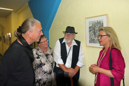 Annette Berndt, Friedrich Sauo und Edeltraut Radochla (v.r.n.l.)