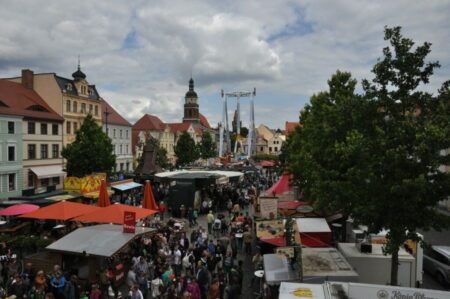 Marktplatz zum Stadtfest 