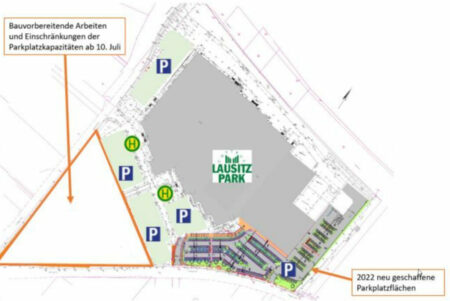 EDEKA liegt die offizielle Baugenehmigung für den Neubau des ersten Gebäudes des neuen Cottbuser Lausitz-Parks vor.