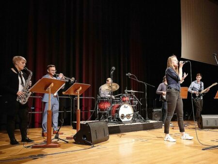 Band aus dem Studiengang Instrumental- und Gesangspädagogik. 