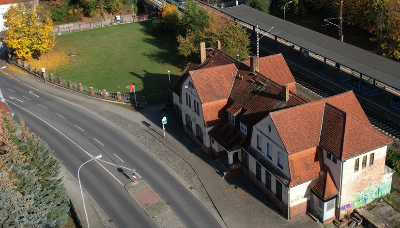 Bahnhof vonOben3