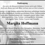 Danksagung Margita Hoffmann