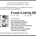 Traueranzeige Frank-Ludwig Illing