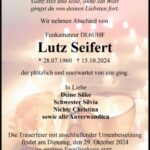 Traueranzeige Lutz Seifert