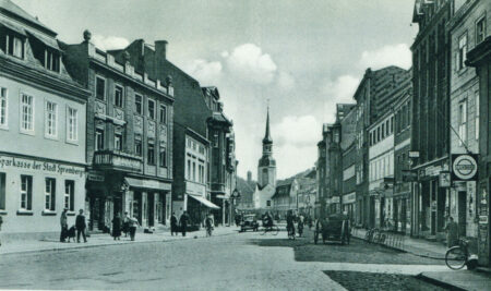 Lange Straße Spremberg 1932