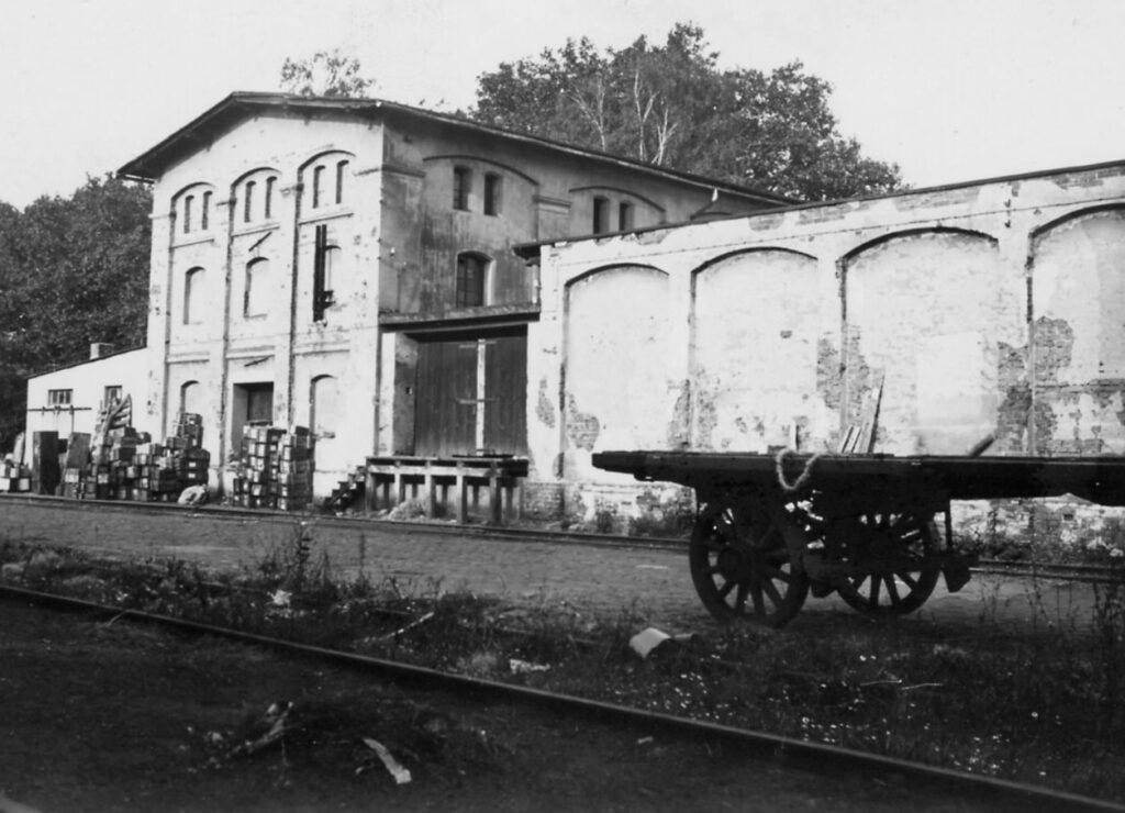 Die Pferdebahn brachte Aufschwung: Ab 1846 gab es den Schienenweg von Goyatz bis Cottbus, Berliner Straße