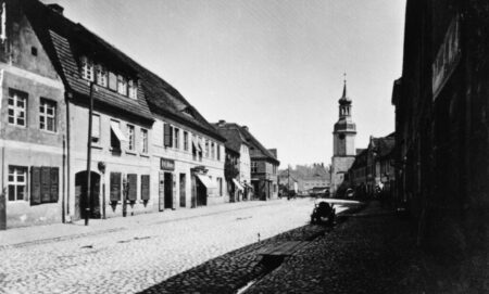 Lange Straße Spremberg 1886