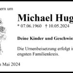 Traueranzeige Michael Hugler