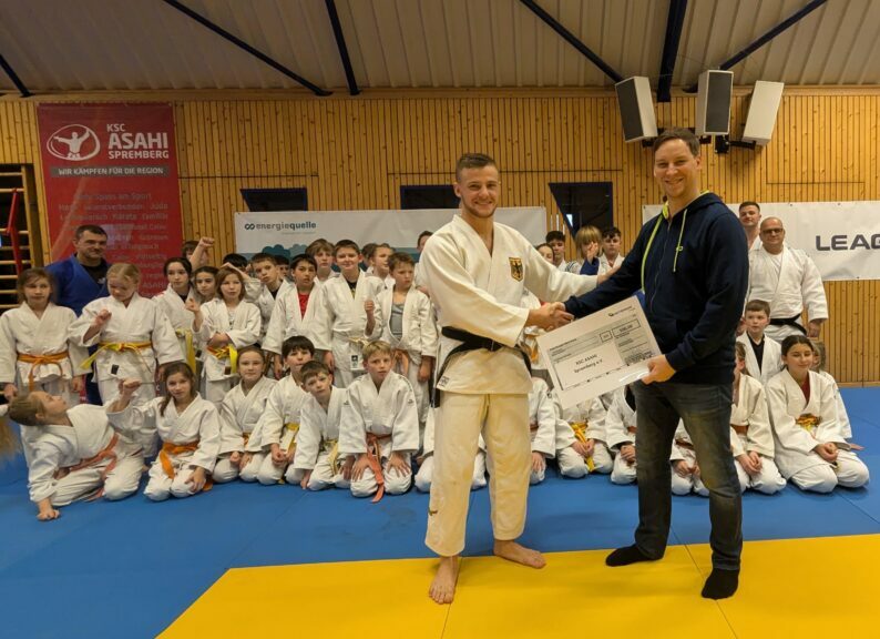 BEA Actemium GmbH unterstützt Spremberger Judo-Nachwuchs