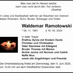 Traueranzeige Waldemar Ramotowski