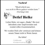 Nachruf Detlfef Bielke