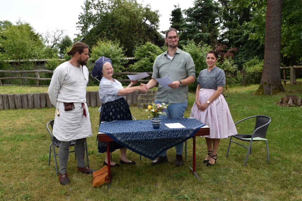 Gesamtschule Spree-Neiße und Heimatmuseum Dissen kooperieren