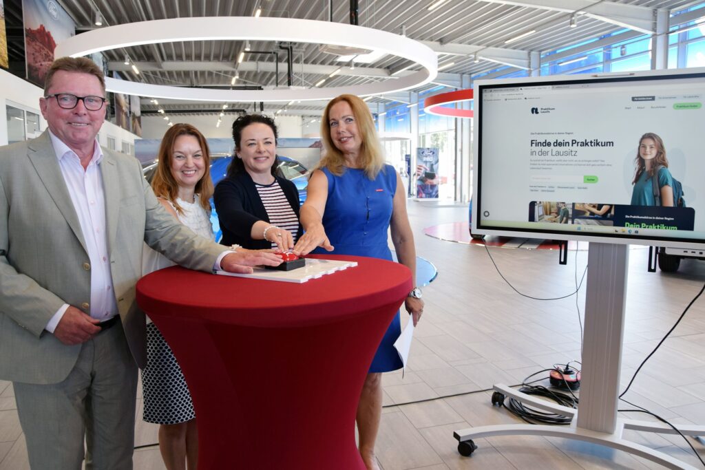 Zentrale Onlineplattform für Lausitzer Praktikumsplätze gestartet