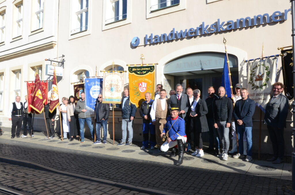 „Weg des Handwerks“ am Altmarkt in Cottbus eröffnet