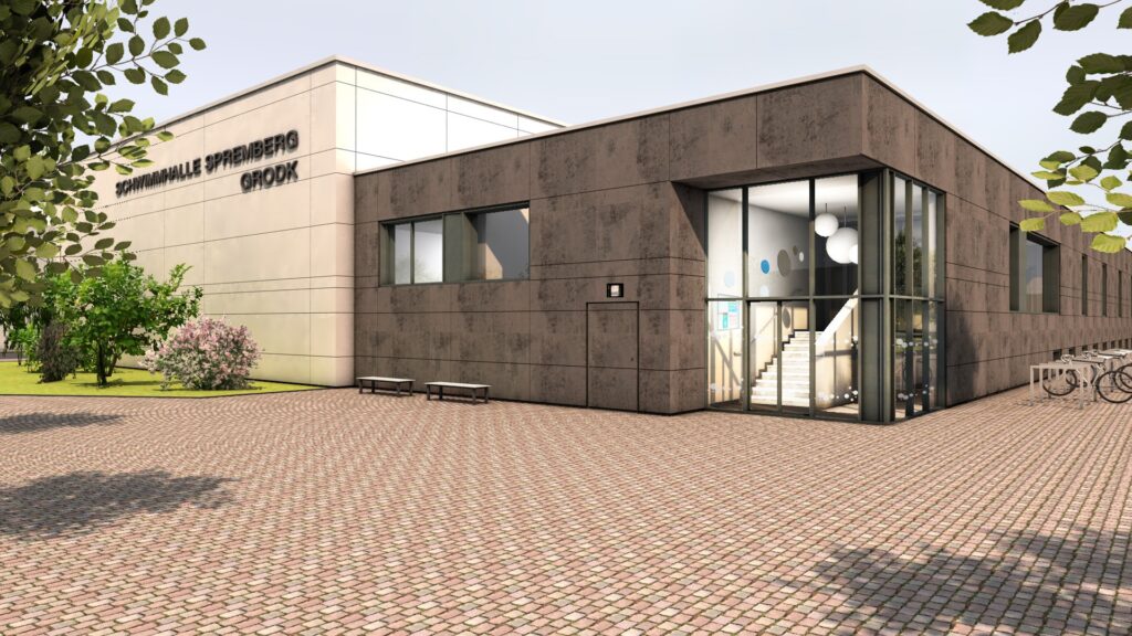 Baubeginn für Spremberger Schwimmhalle