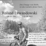 Traueranzeige Roland Lewandowski