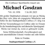 Nachruf Michael Gosdzan