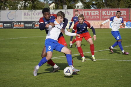 Spektakuläres 3:3 in der NOFV-Oberliga Süd