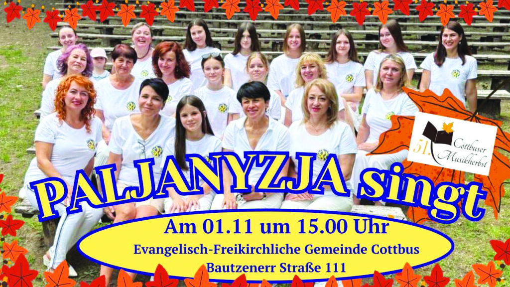 Ukrainischer Frauenchor beim Cottbuser Musikherbst