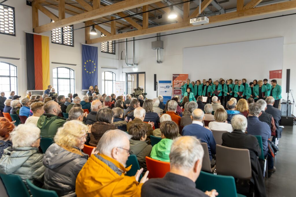 Eindrucksvollen Besucherandrang im Museum in Forst