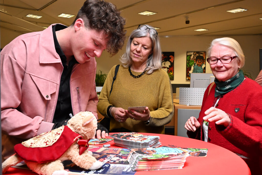 Kuschelkapital in der Sparkasse Spree-Neiße