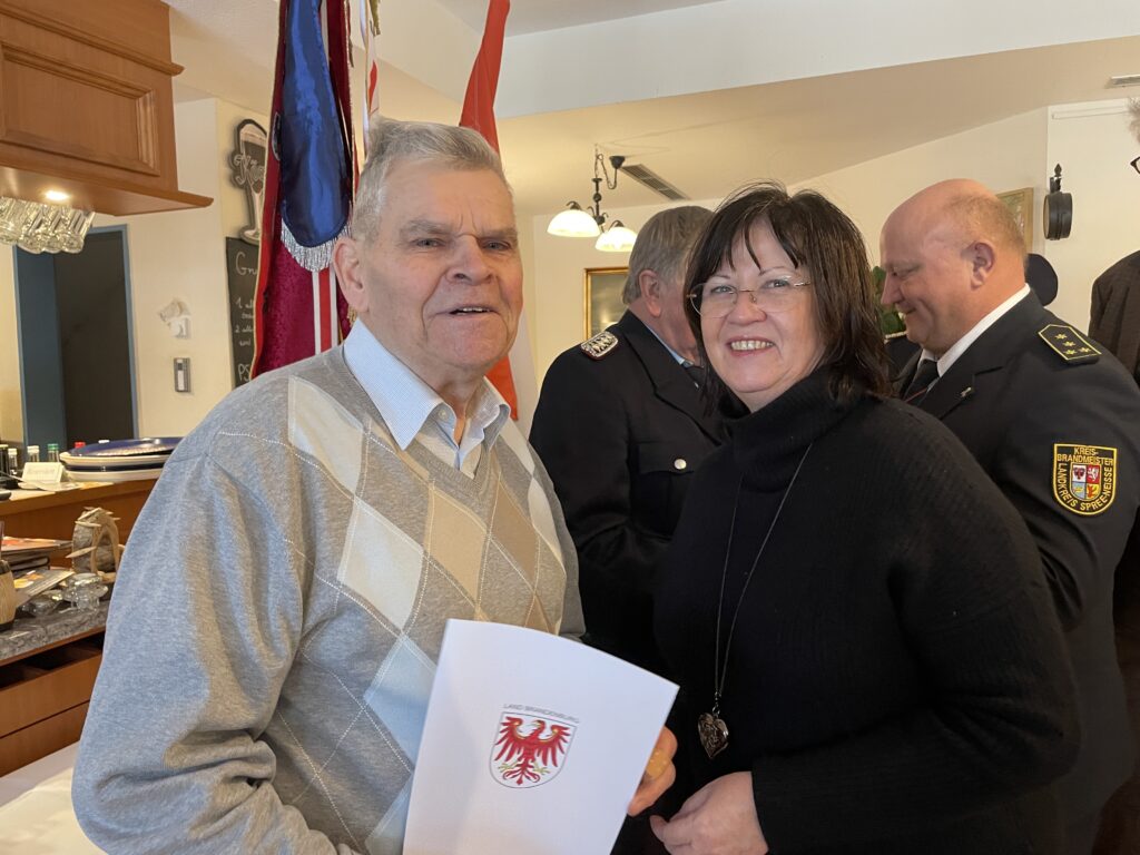 Verdiente Spremberger Kameraden geehrt