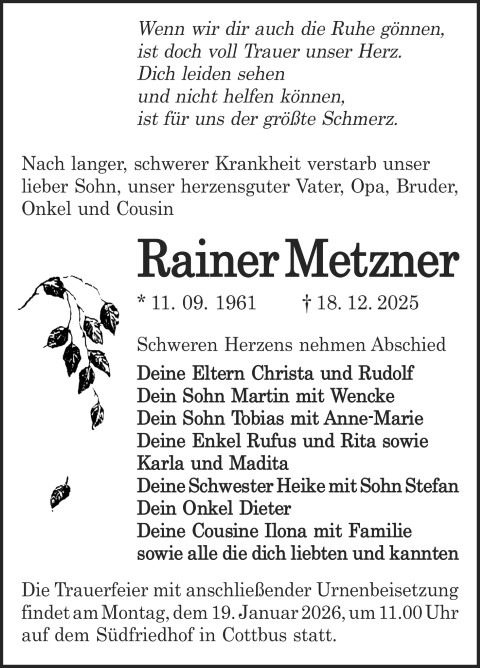 Rainer Metzner