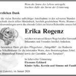 Danksagung Erika Rogenz