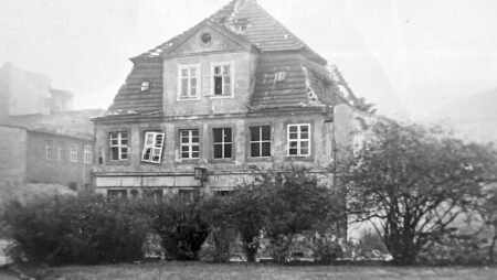 Die barocke Villa stand in der Cottbuser Mühlenstraße.