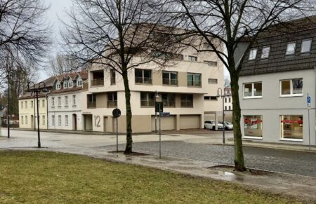 Neubaus im Bauhausstil