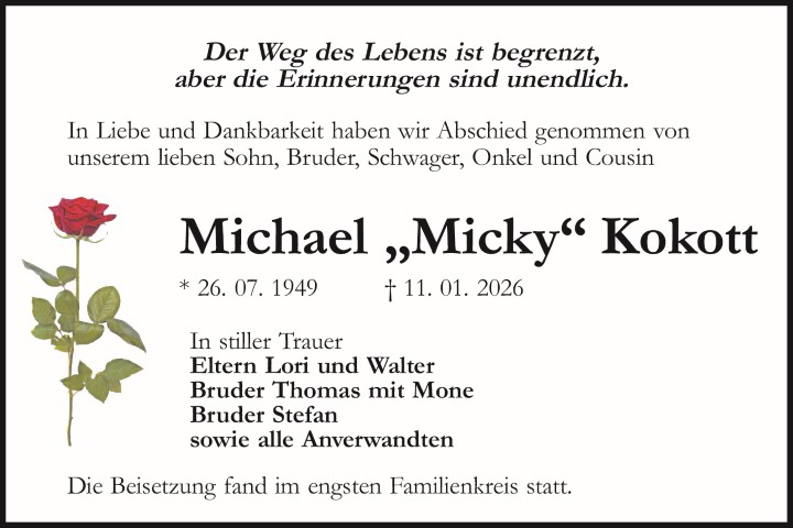 Michael “Micky” Kokott