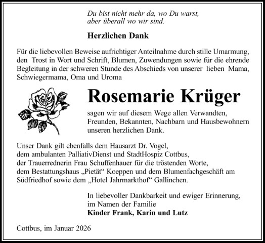 Rosemarie Krüger