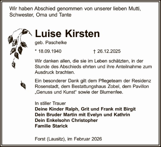 Luise Kirsten