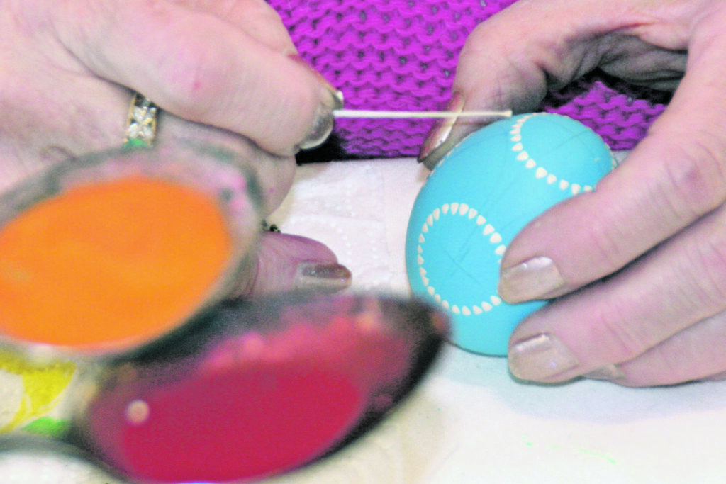 Ostereier verzieren im Heimatmuseum Dissen