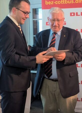Ehrung für 65 Jahre Mitgliedschaft Ulrich Mohaupt. 