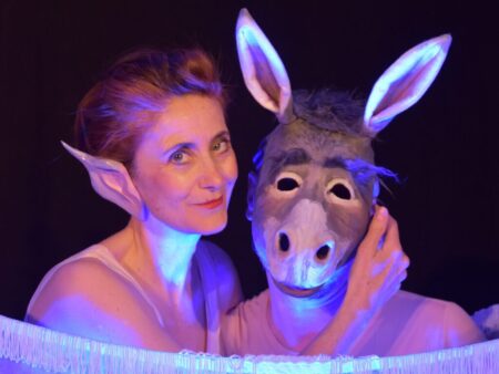 Ein Sommernachtstraum mit dem Puppentheater Weidringer in der Stadt- und Regionalbibliothek Cottbus.