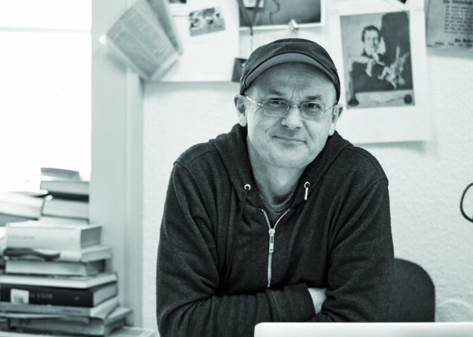 Erinnerung an eine Milchglasscheibe in Cottbus