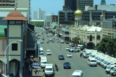 Einige Bauten im Gechäftszentrum von Durban erinnern an kolonialzeitlichen Einfluss